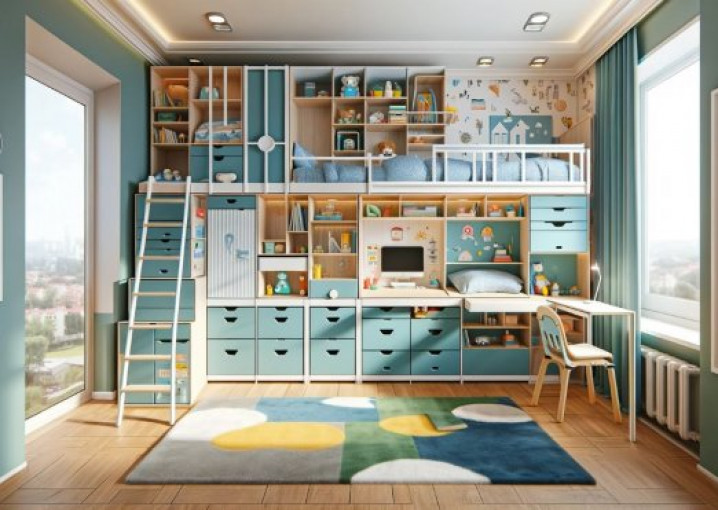 Мультифункциональная мебель для детской – изменяющаяся с вашим ребенком